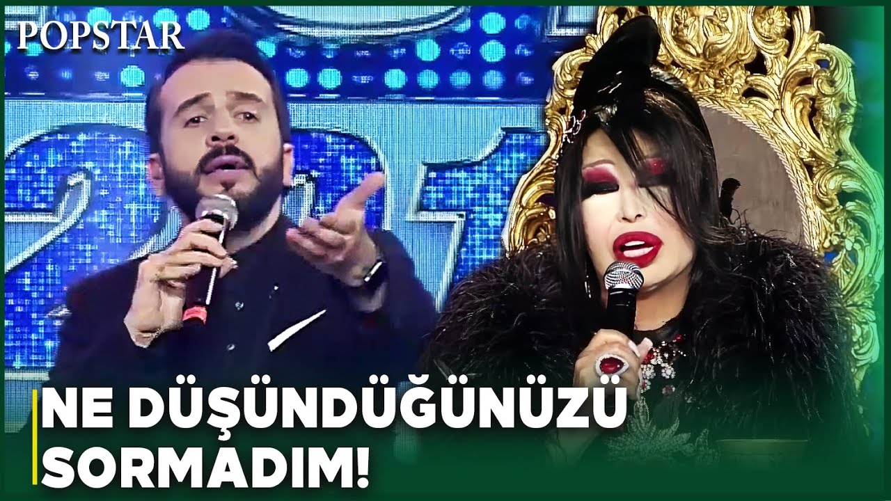 Osmantan Erkır ile Bülent Ersoy Bir Anda Gerildi - Popstar