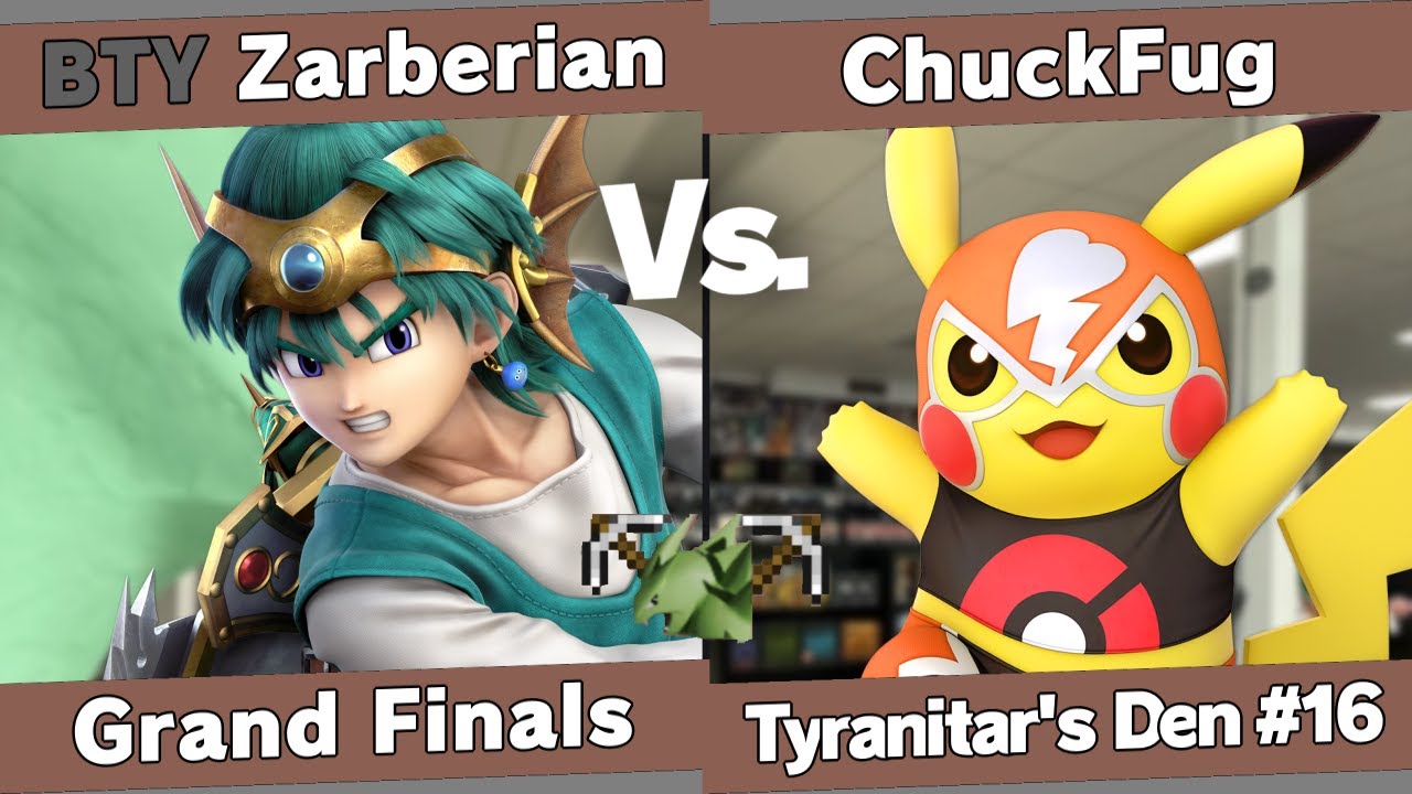 Tyranitar's Den 16 - Zarberian (Hero) vs ChuckFug (Pikachu) - Grand Finals