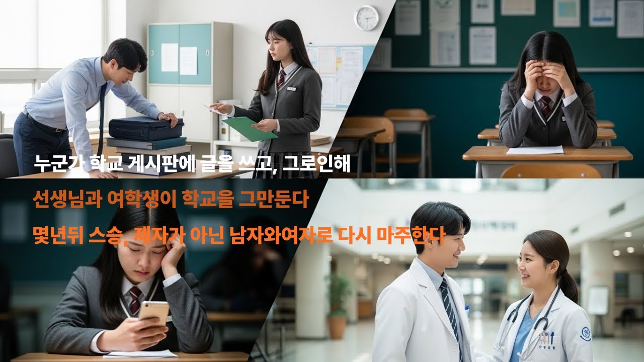 제자가 세월이 흐른 어느날 여고생이아닌 여인으로 내인생에 들어온다