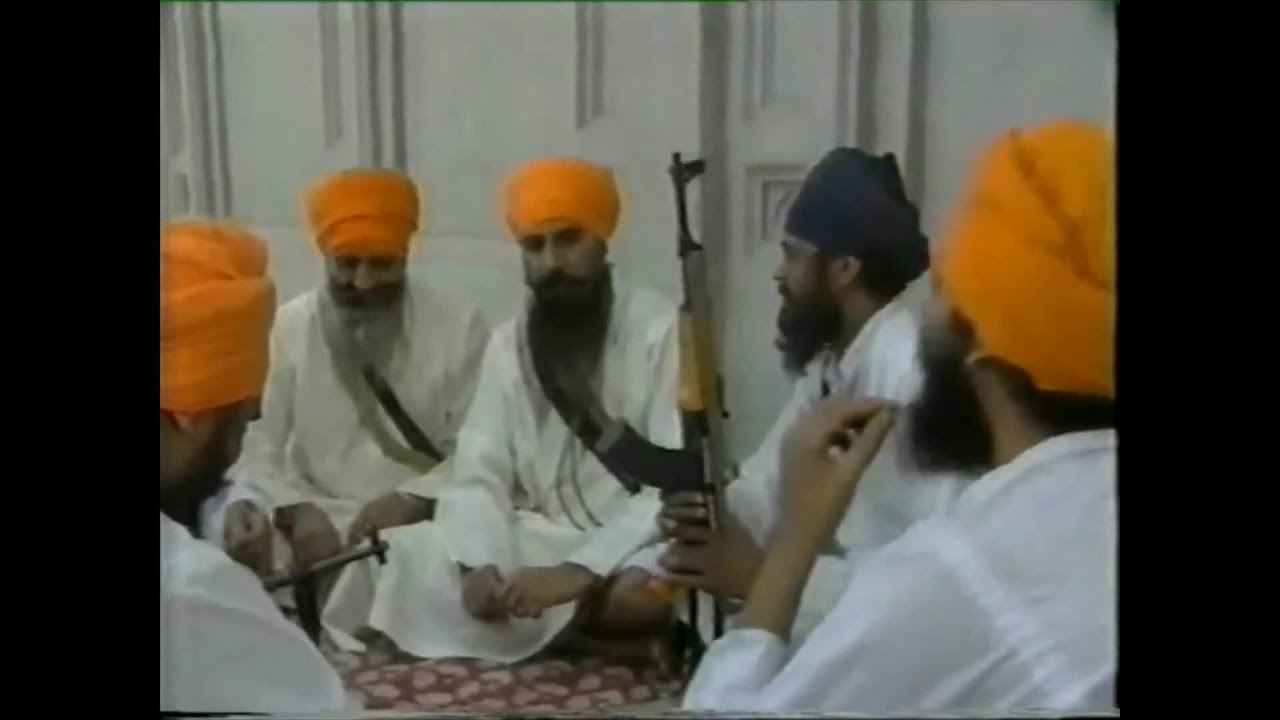 Shaheed Bhai Jagir S Spokesman - Rare Kharku Footage
