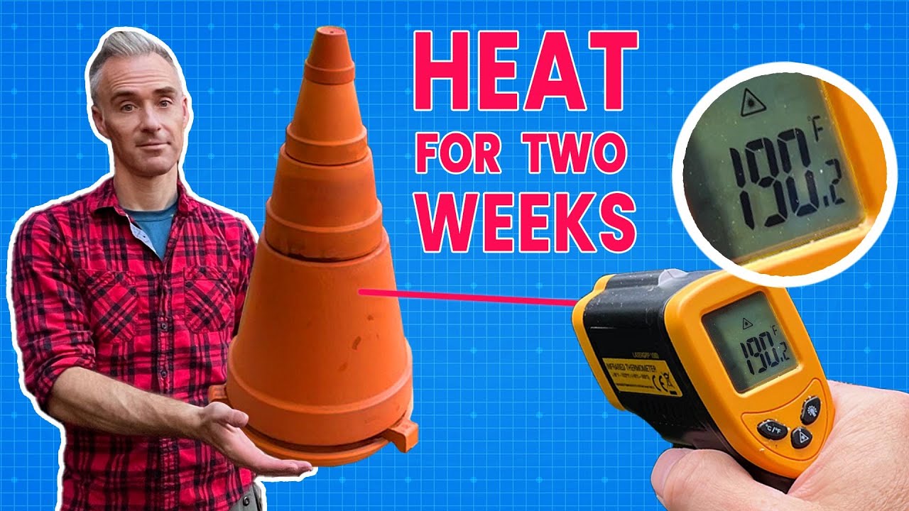 Build a Greenhouse HEATER that Lasts 10-15 DAYS!