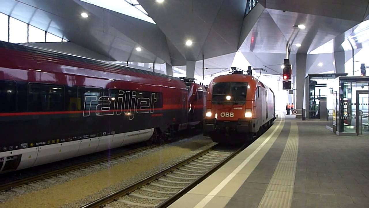 Stacja ÖBB Wien Hauptbahnhof [RJ,EC,EN,ICE,REX,R/RB,S-Bahn] #3