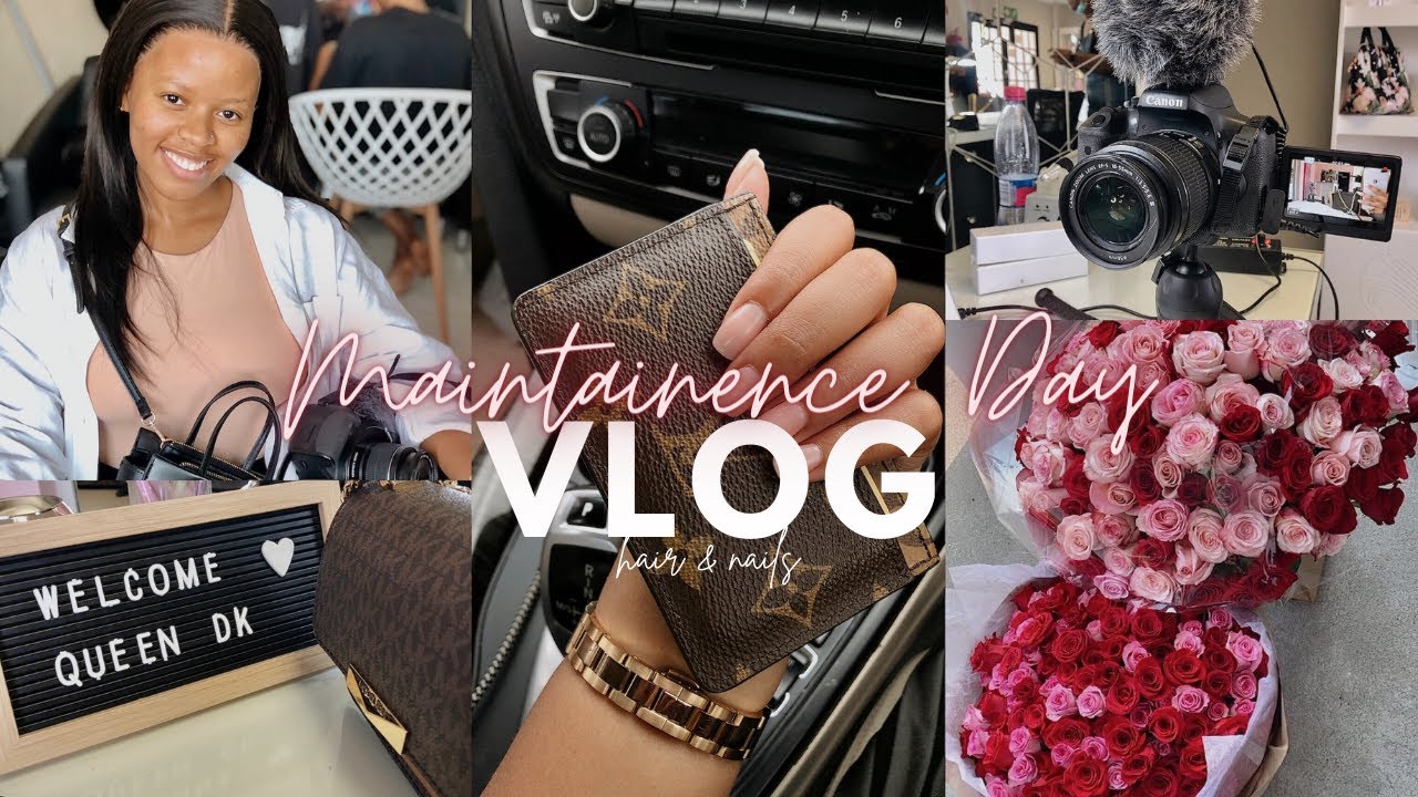 MAINTENANCE VLOG | Special event prep: nails, hair & more!