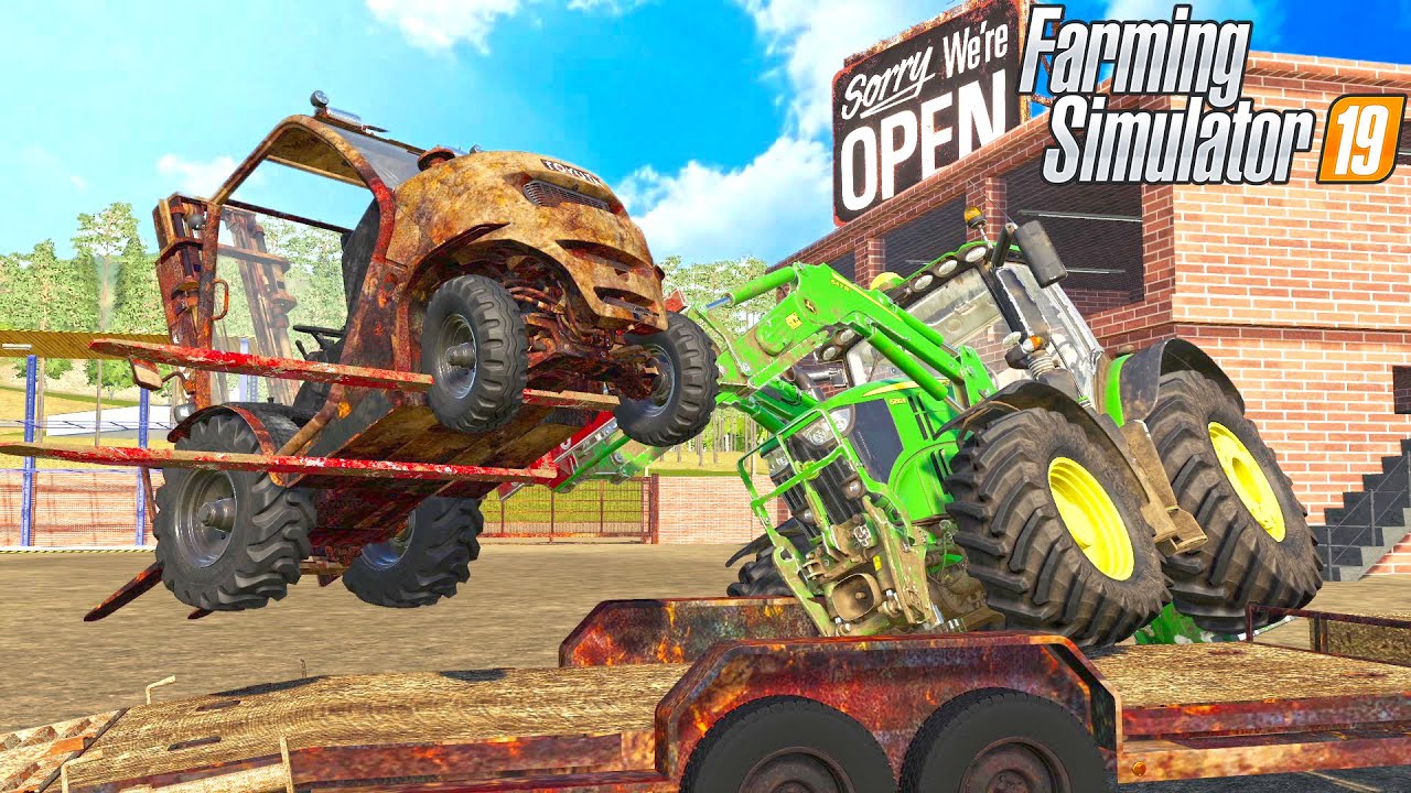 I BOUGHT THE BEST SCRAPYARD EVER! ($50,000 STARTUP) | FARMING SIMULATOR 2019