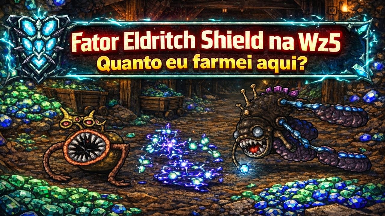 IMPACTO do Eldritch Shield na WZ5: Quanto eu farmei aqui?