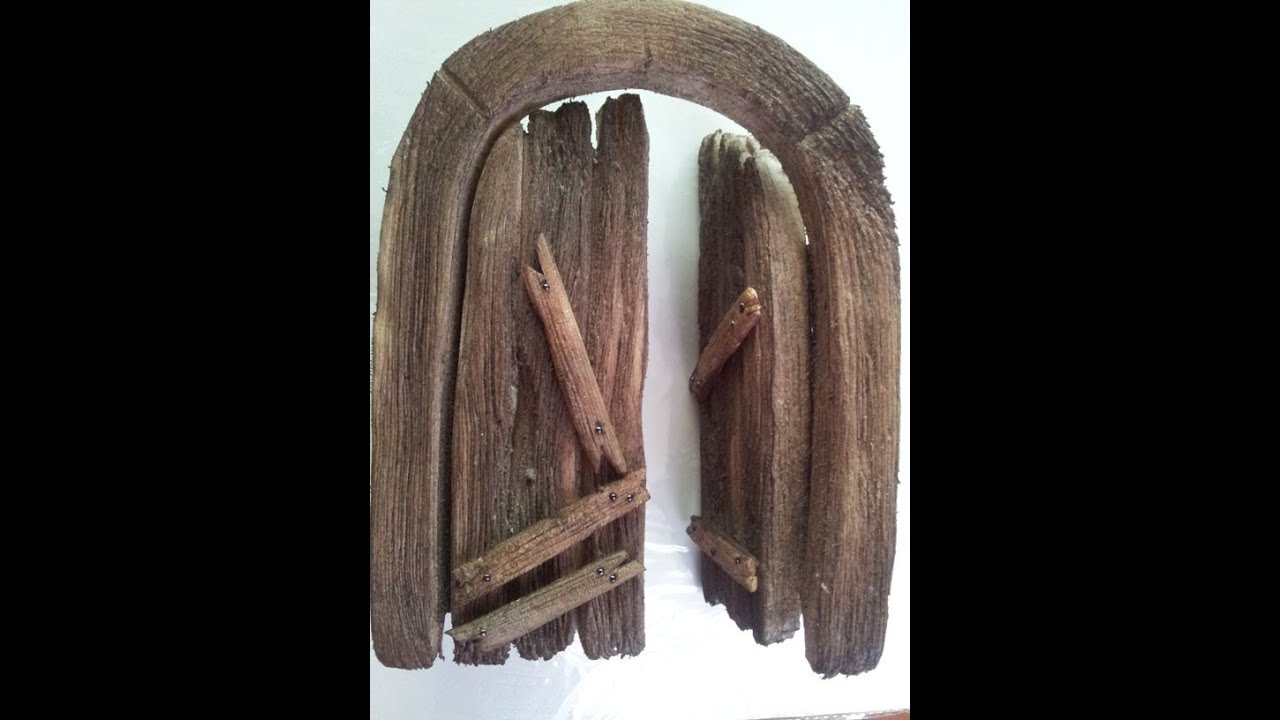 IMITACION DE UNA PUERTA DE MADERA - IMITATION WOODEN DOOR