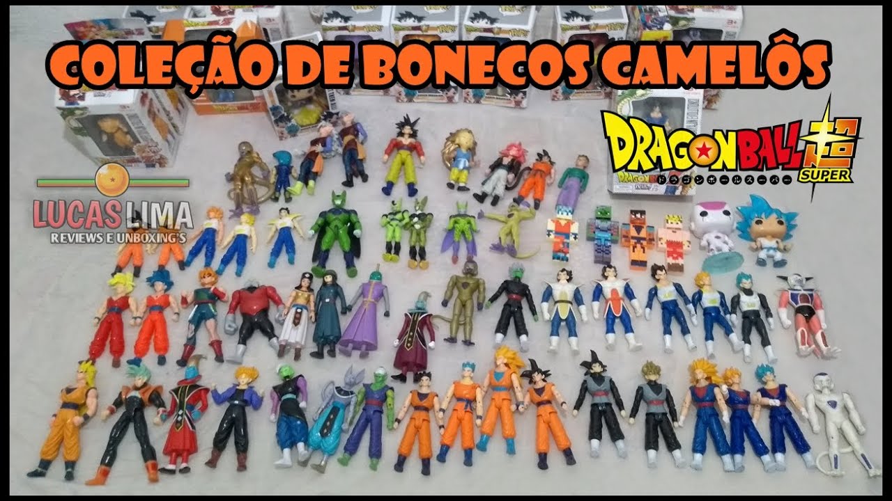 Toda Minha Coleção de Bonecos Alavanquinhas do Dragon Ball + vários outros Piratinhas