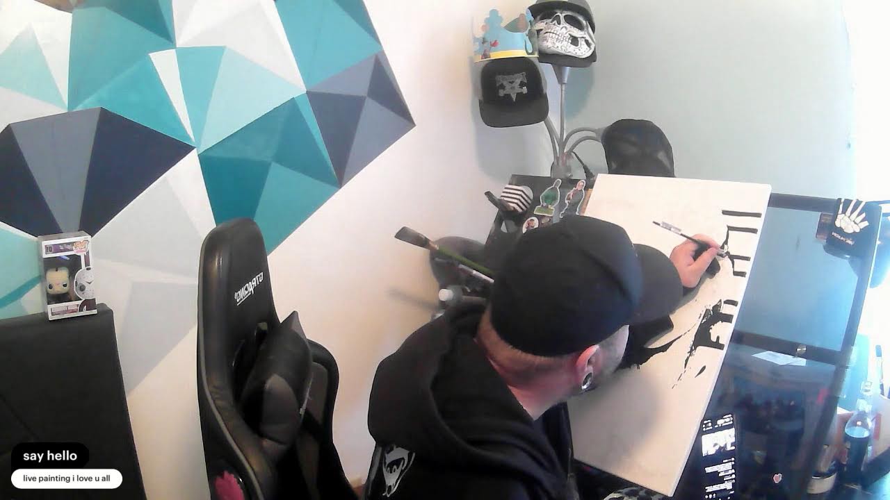 live art painting .. ty for watching .please sub or follow