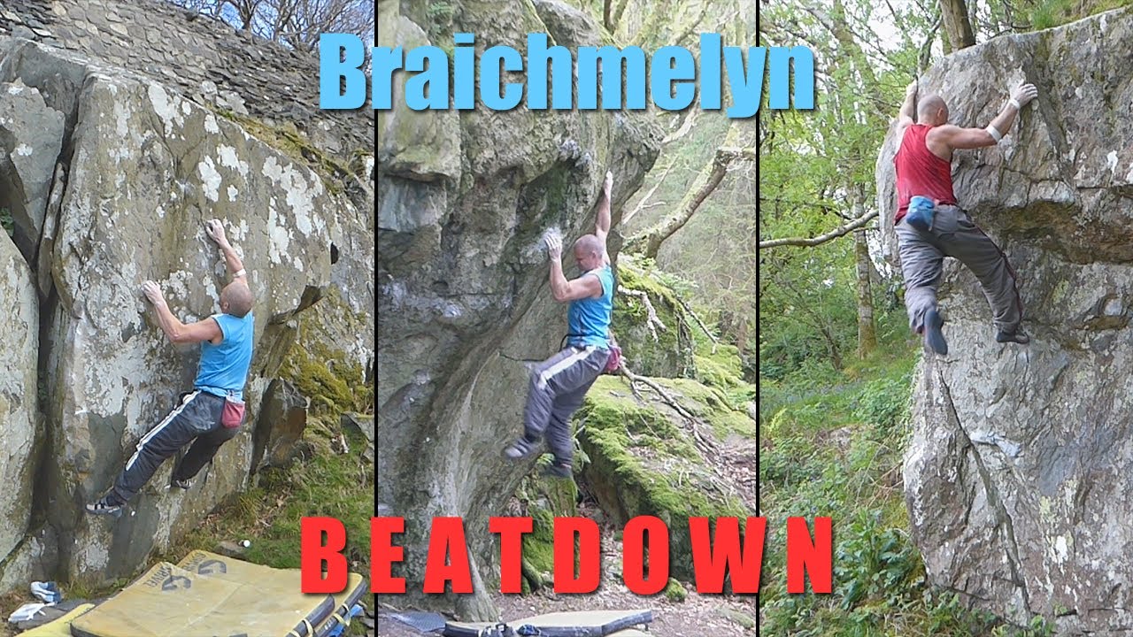 Braichmelyn Bouldering Beatdown - a variety of great problems!