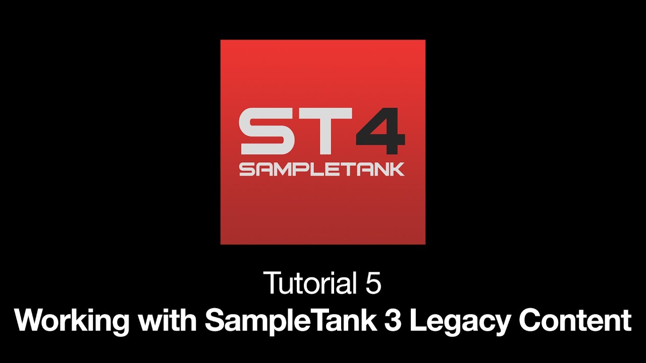 Урок 5 по SampleTank 4: Работа с устаревшим контентом SampleTank 3