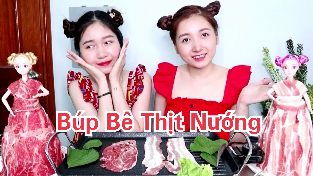 2CE Ăn Búp Bê Thịt Nướng Cuộn Đầy Ấp Rau Giữa Ngày Mưa Bão | SALLY6 HẠNG
