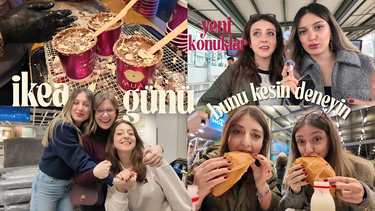 Tiktok'ta gördük geldik, İkea alışverişi, bizimle bir hafta sonu💕