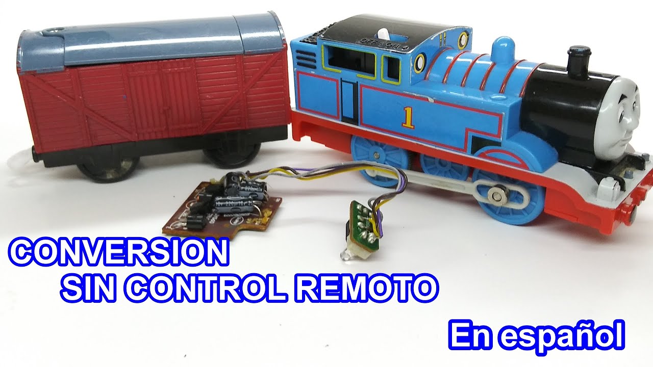 Как переоборудовать неуправляемый Thomas Trackmaster на 4,5 Вольта