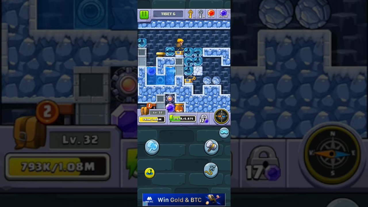 Diamond Quest Tebit 6 level 9