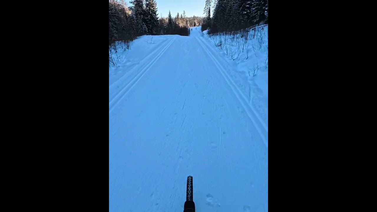 Lyfjellveien forbi Heggsjøkrysset ☀️🥶😎