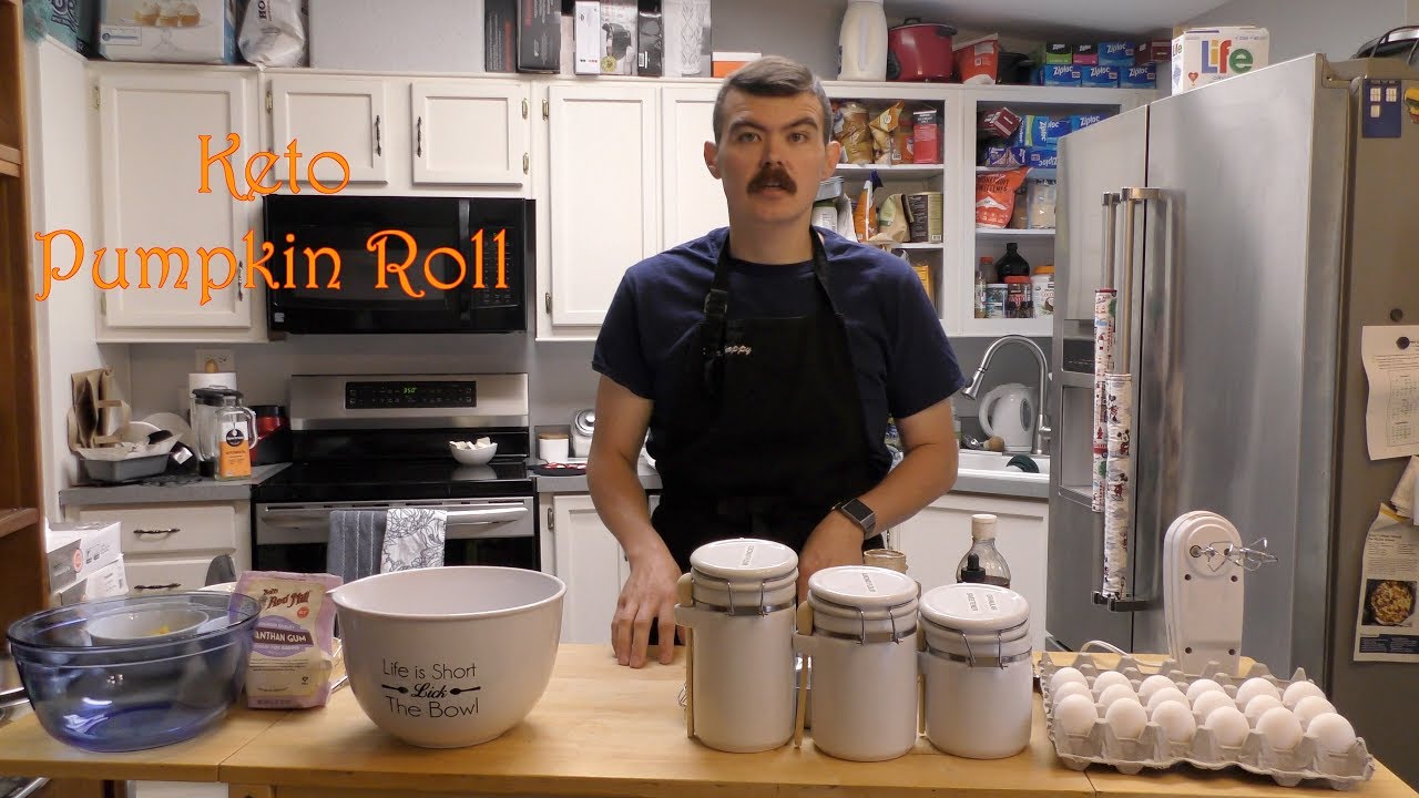 Nick's Keto Kitchen - Pumpkin Roll