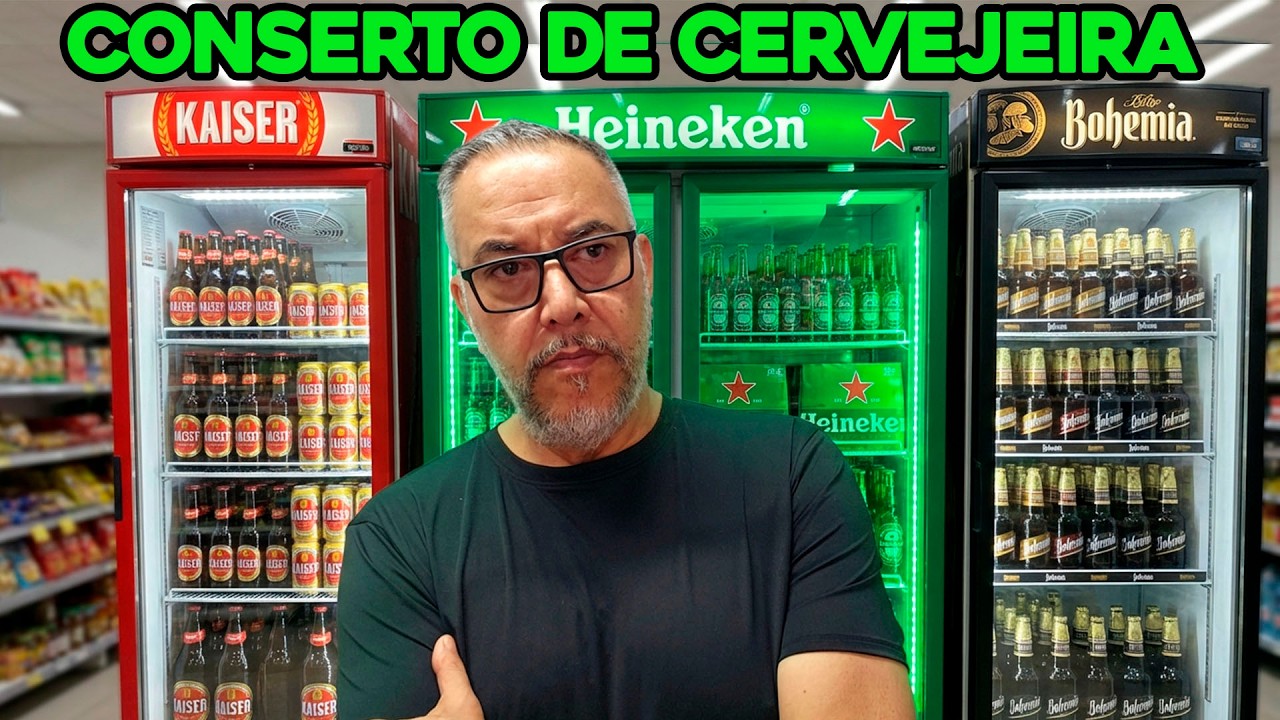 ❄️🔧Reparo em Cervejeira MetalFrio, Mais Um Dia de Serviço!