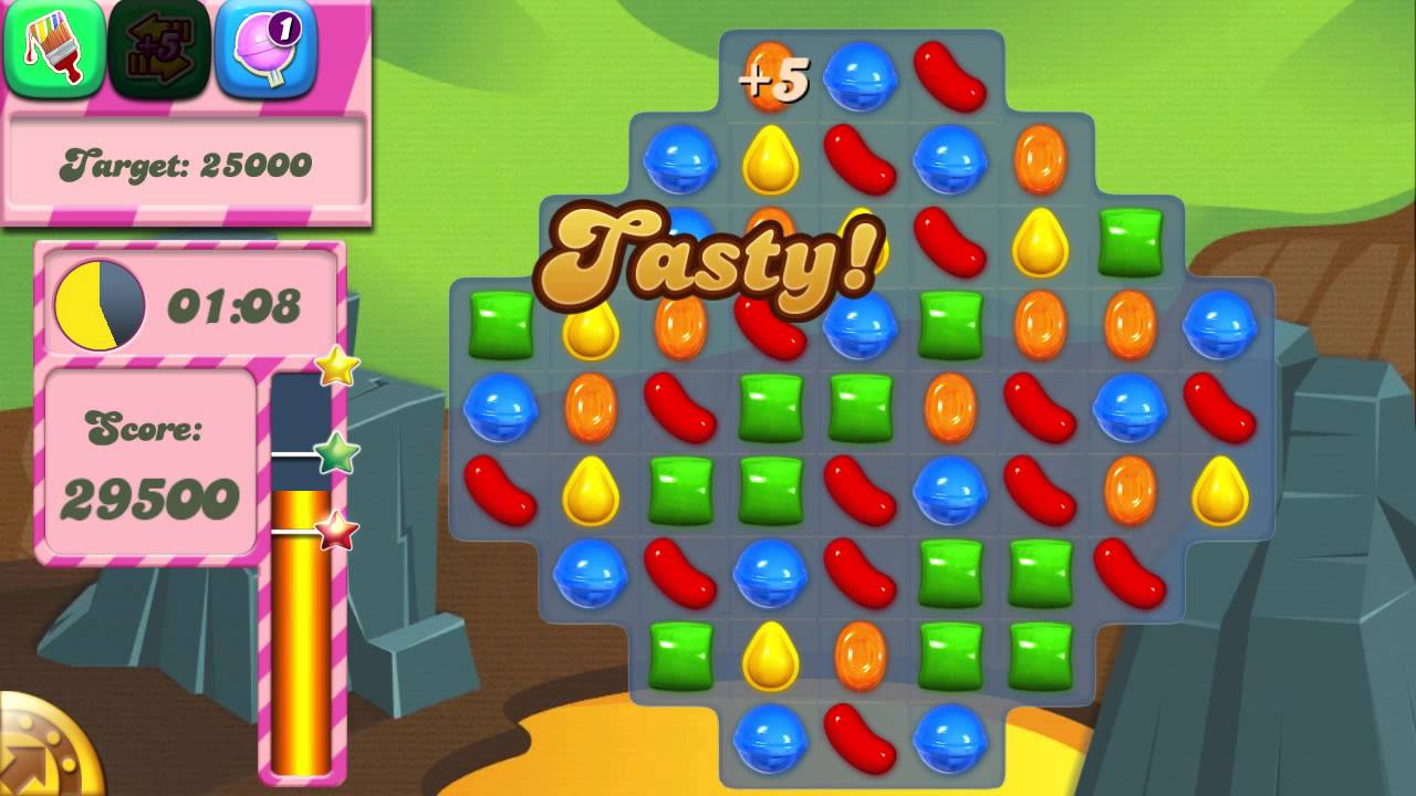 Candy Crush Saga Level 32 - 3 Stars, No Boosters