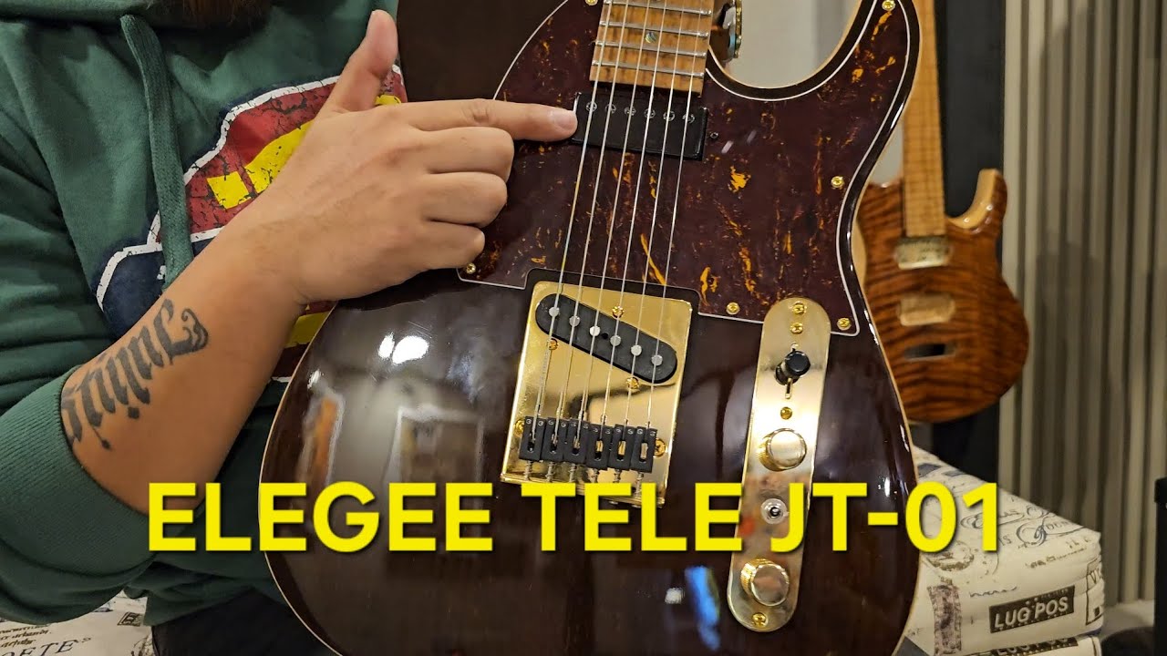 Elegee Tele JT-01 with Oyus of Gigi Vibes Band