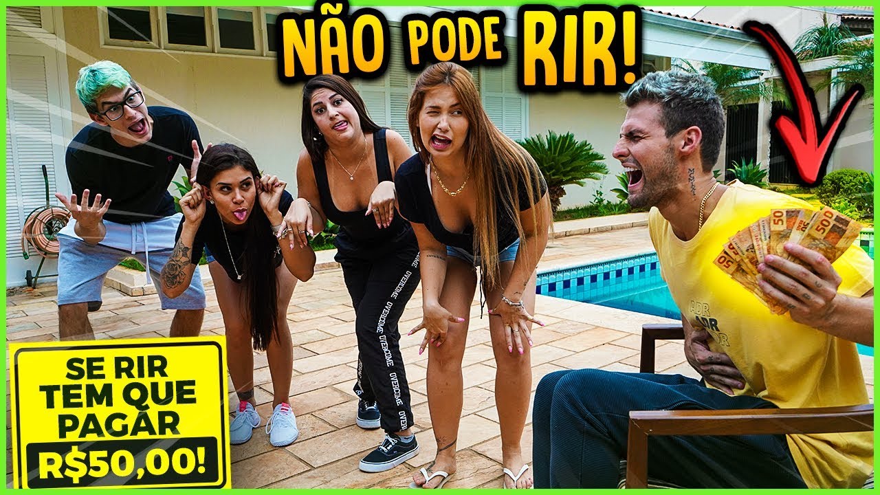 SE RIR NO VÍDEO = PAGAR 50R$ !! ( NOVO MINI GAME ) [ REZENDE EVIL ]