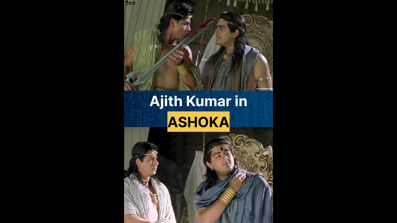 Ajith Kumar in Ashoka | Ajith Kumar Bollywood movie #shahrukh #ashoka #bollywood Ashoka Movie facts
