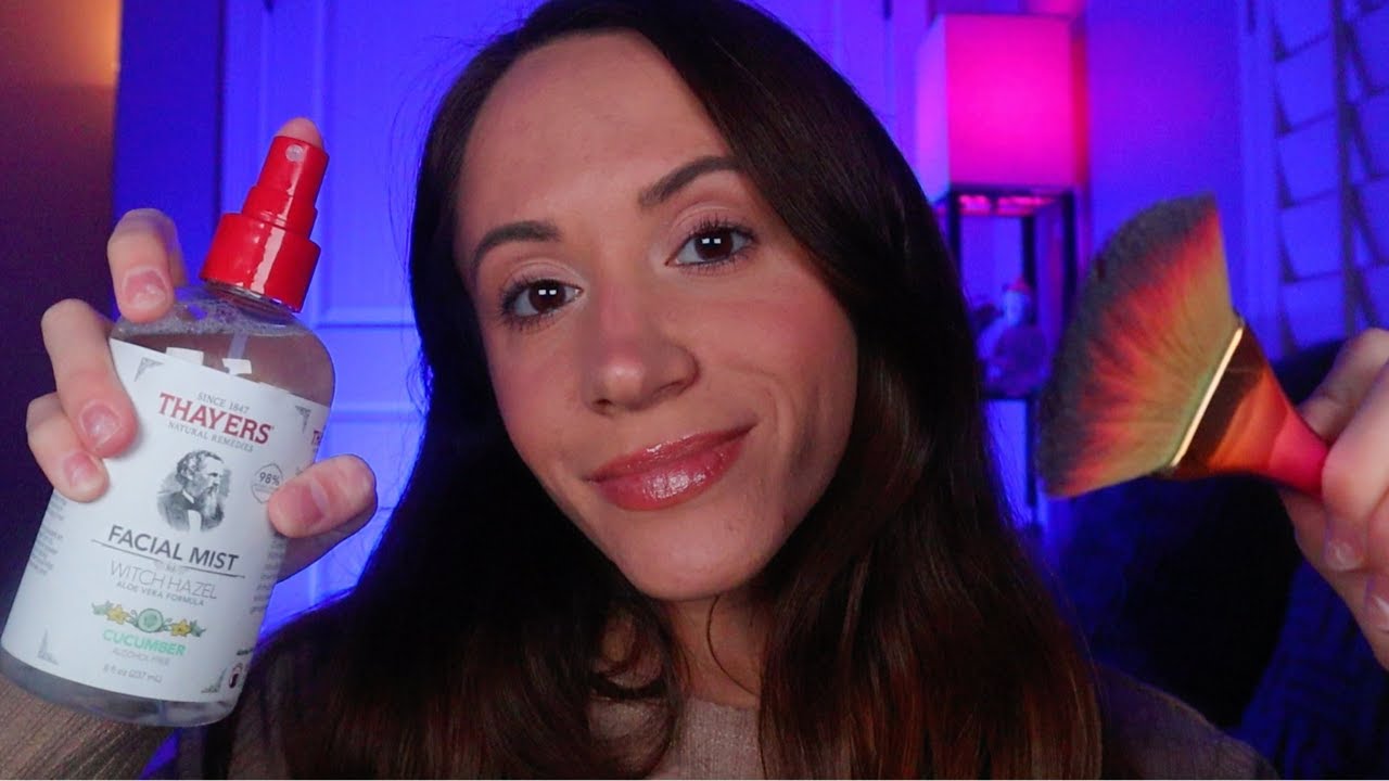 ASMR / Bestfriend Does Your Makeup & Skincare