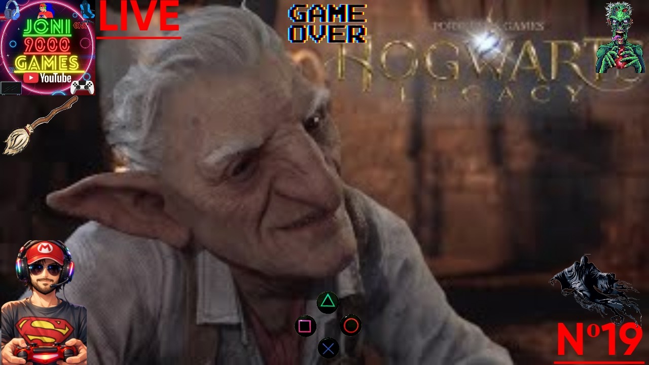 🧹Hogwarts Legacy no JONI 9000 GAMES - Parte 19 - A Minha Carta Veio Atrasada, Mas o Dano Será Alto!🪄