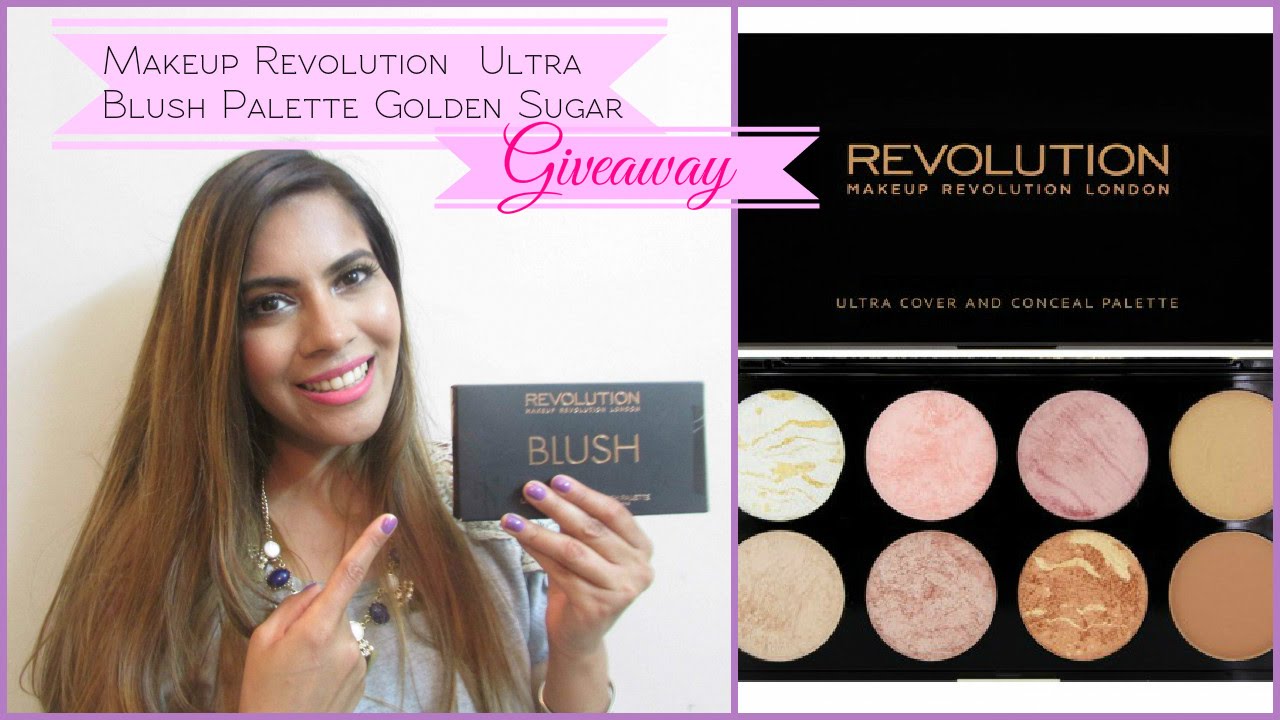 Friendship Day Giveaway- Makeup Revolution Ultra Blush Palette Golden Sugar