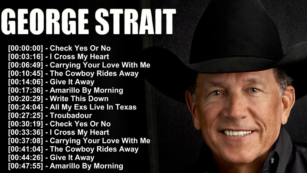 George Strait 🌾 American Roots & Romance – Classic Country That Tells Real Life Stories