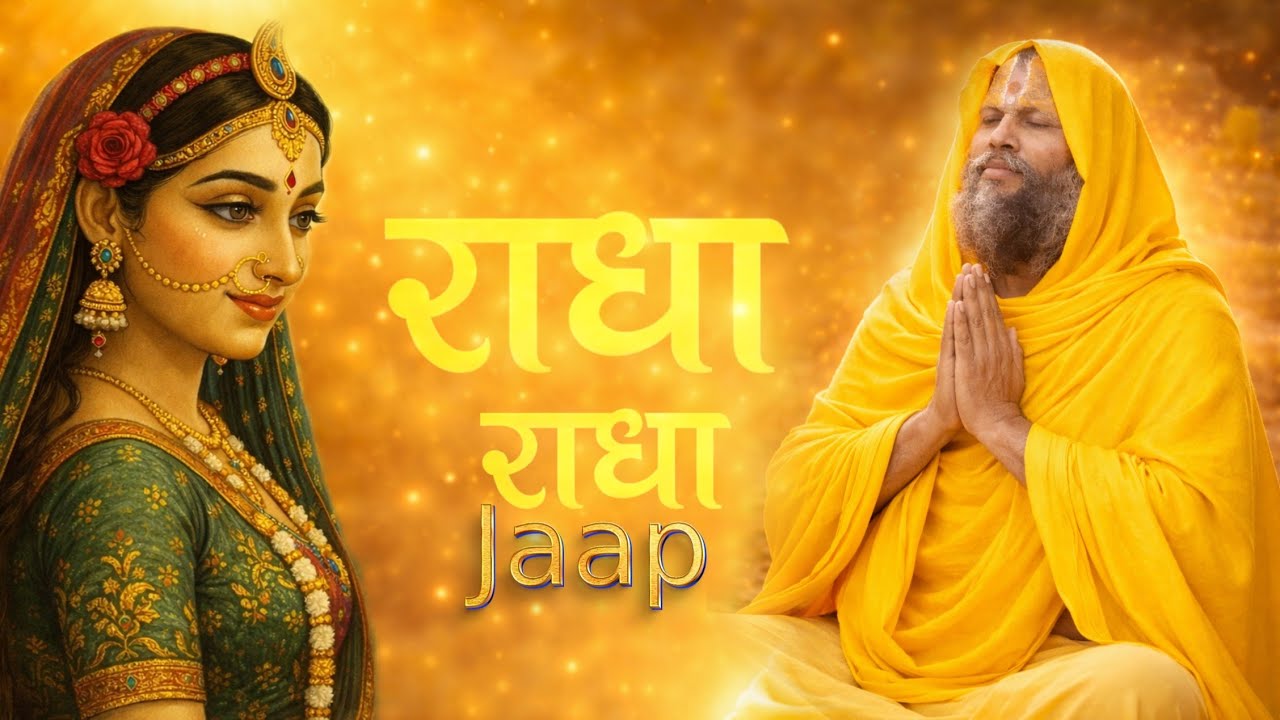 Man ki shanti hai sirf radha naam jaap me,sune naam jaap