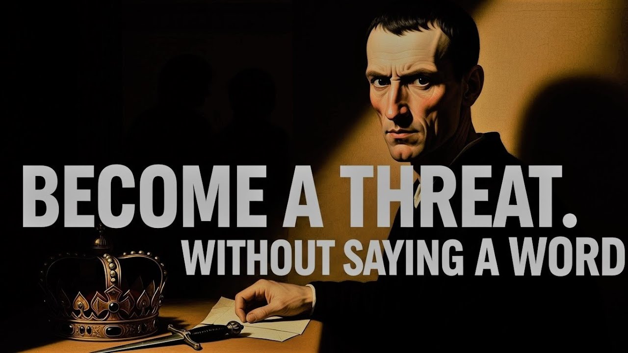 How to Command Fear and Respect Without Saying a Word | Machiavelli’s Silent Strategy for Influence.