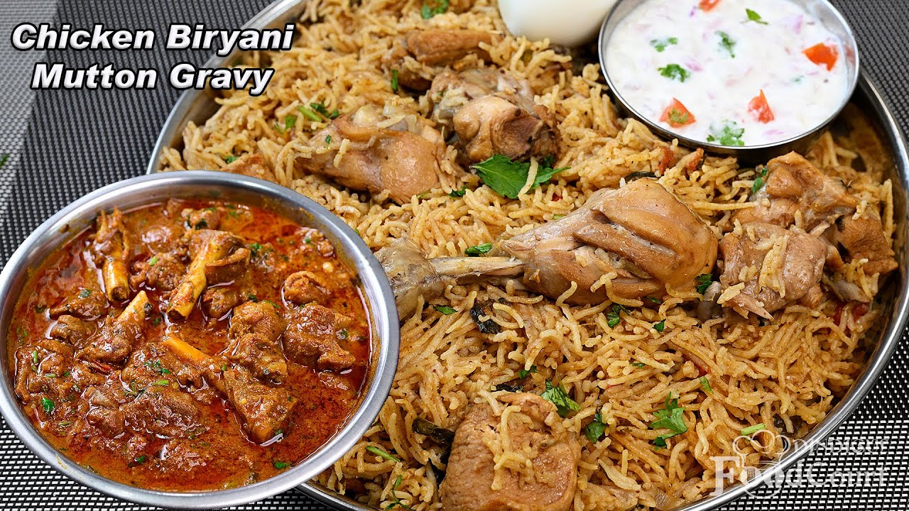 Chicken Biryani & Mutton Gravy/ Tasty Nonveg Lunch Combo