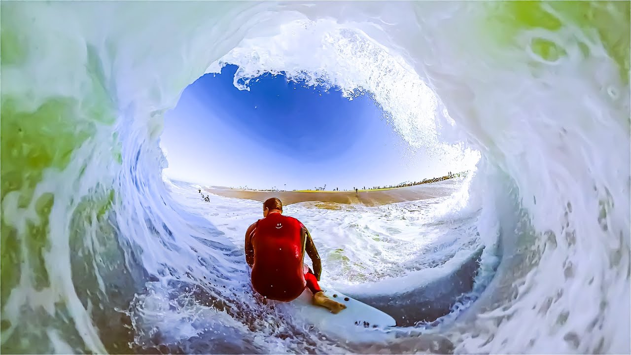 HEAVY SHOREBREAK at the WEDGE W/ JAMIE O'BRIEN & BLAIR CONKLIN