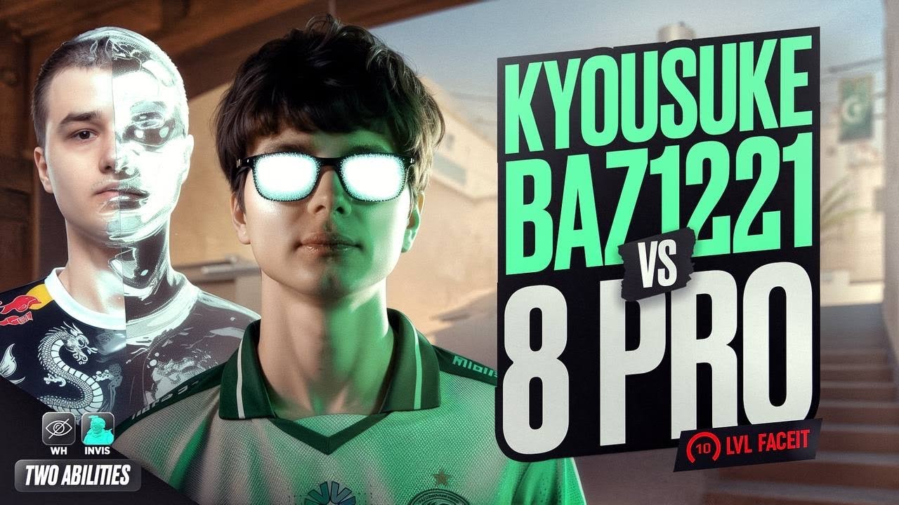 KYOUSUKE и BAZ с WH vs 8 PRO! KYOUSUKE У ЭВЕЛОНА НА ШОУМАТЧЕ!