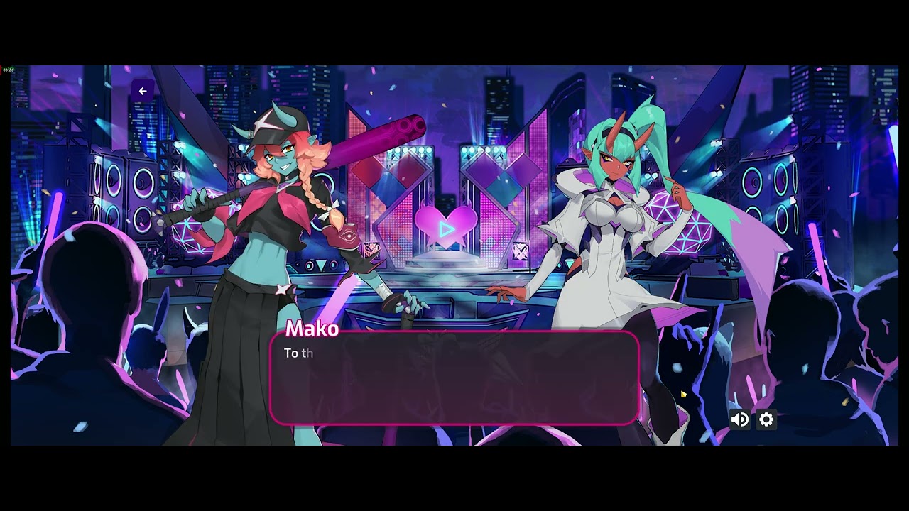 Omega Strikers -  Demon Drive Visual Novel Event