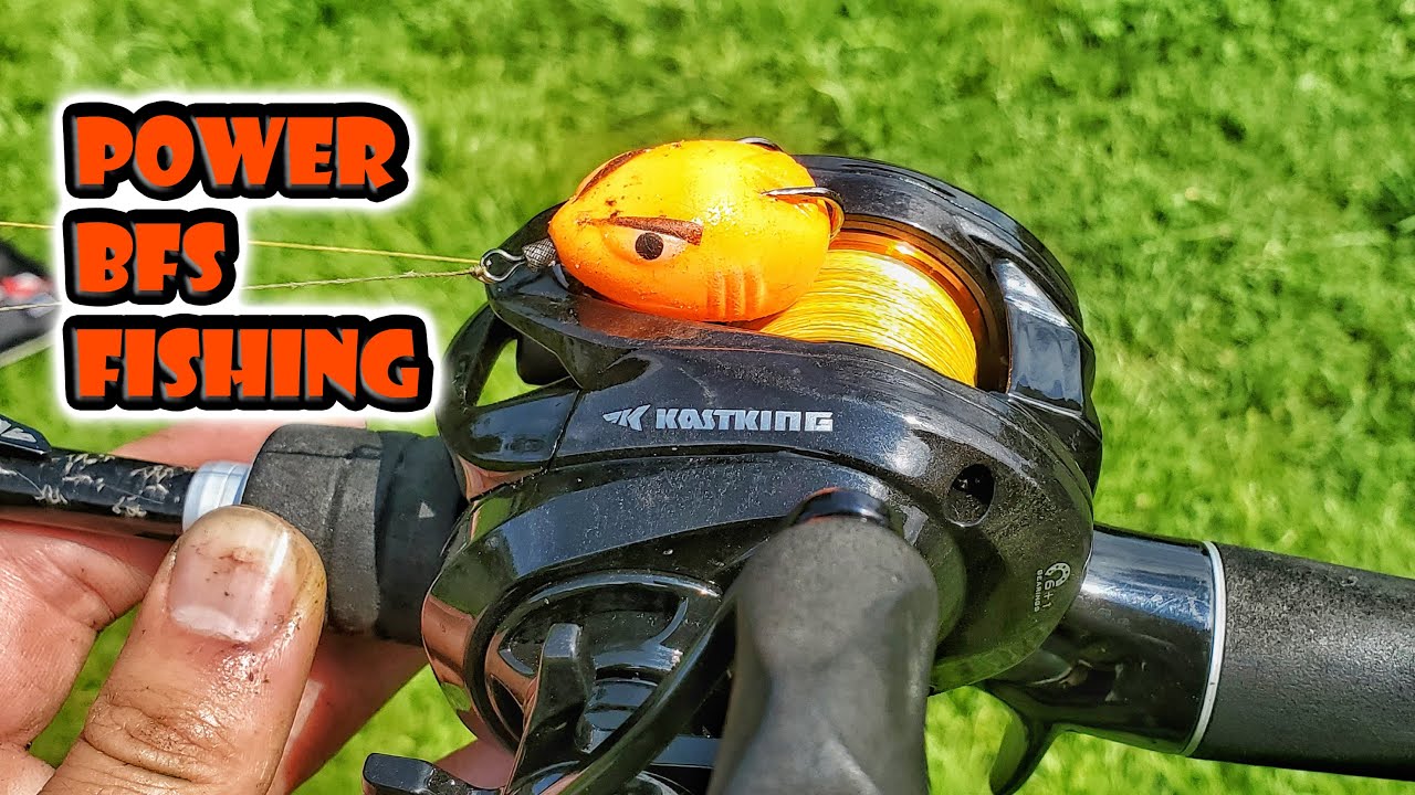 Power BFS Fishing with KastKing Zephyr BFS Reel with Micro Frogs