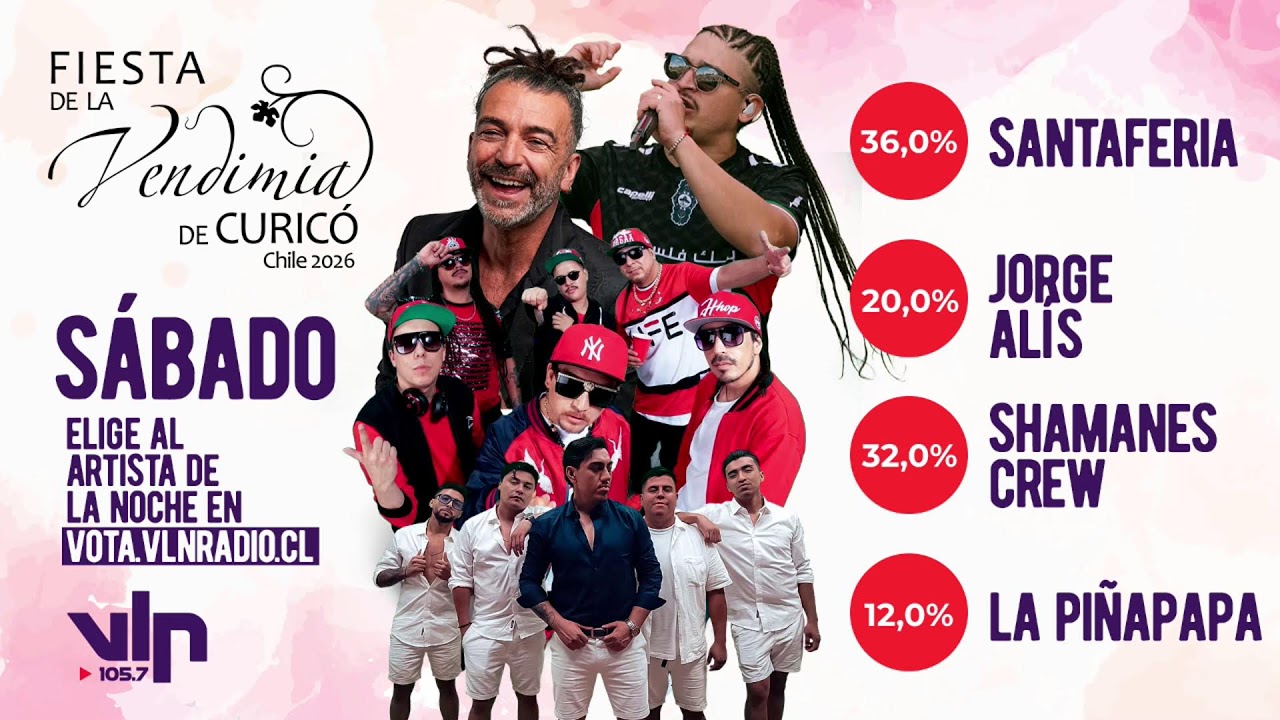 EN VIVO | Fiesta de la Vendimia Curicó 2026