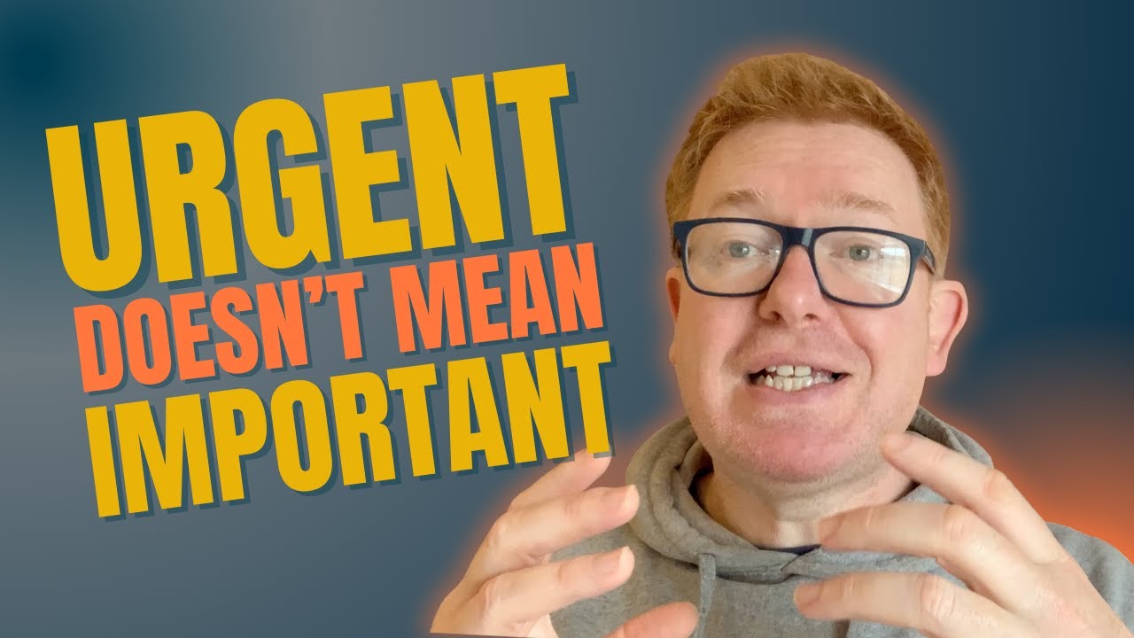 Why Everything Feels Urgent (And Nothing Gets Done)