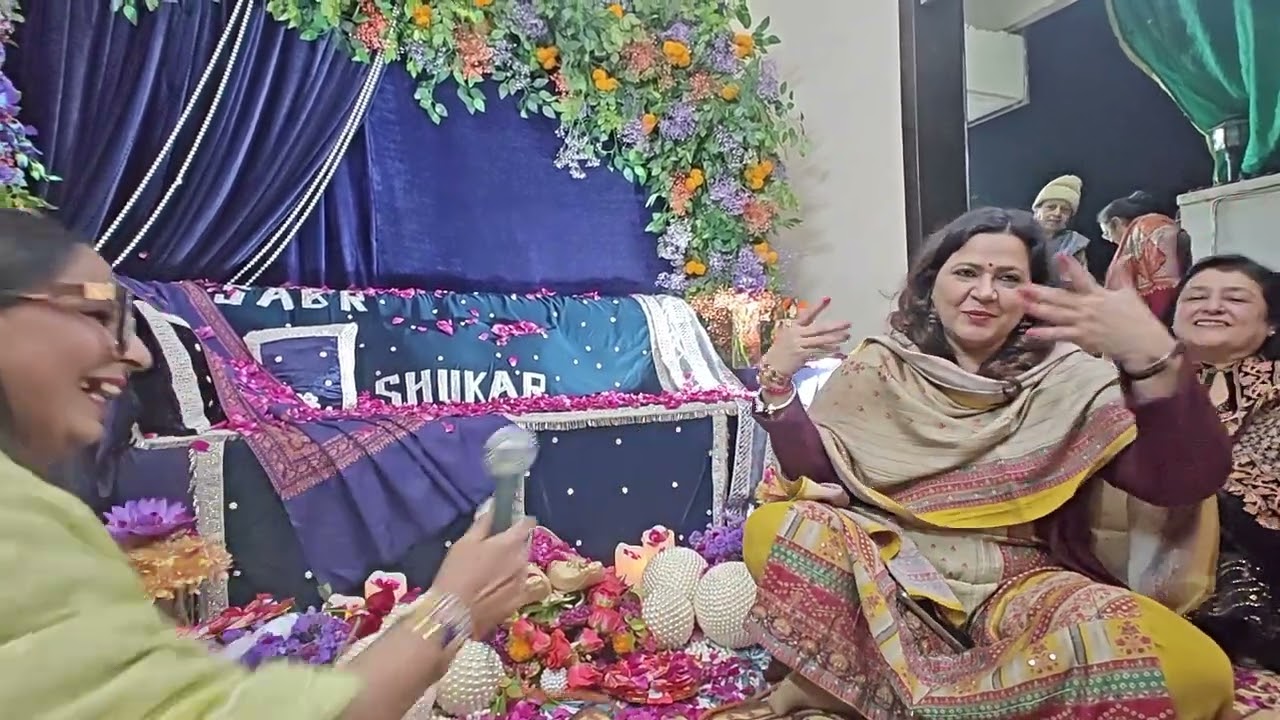 Pooja Nanda aunty's beautiful Satsang 🙏🏻