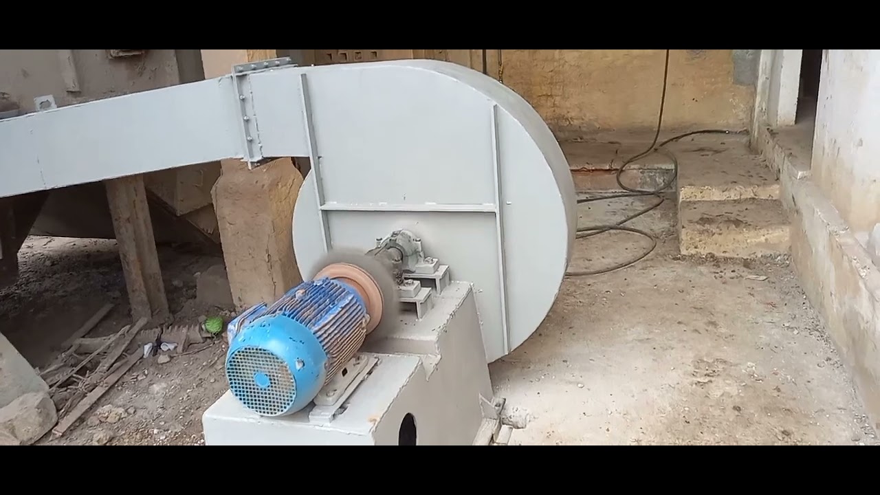 (Caldeiraria) fabricação de exaustor  e rotor