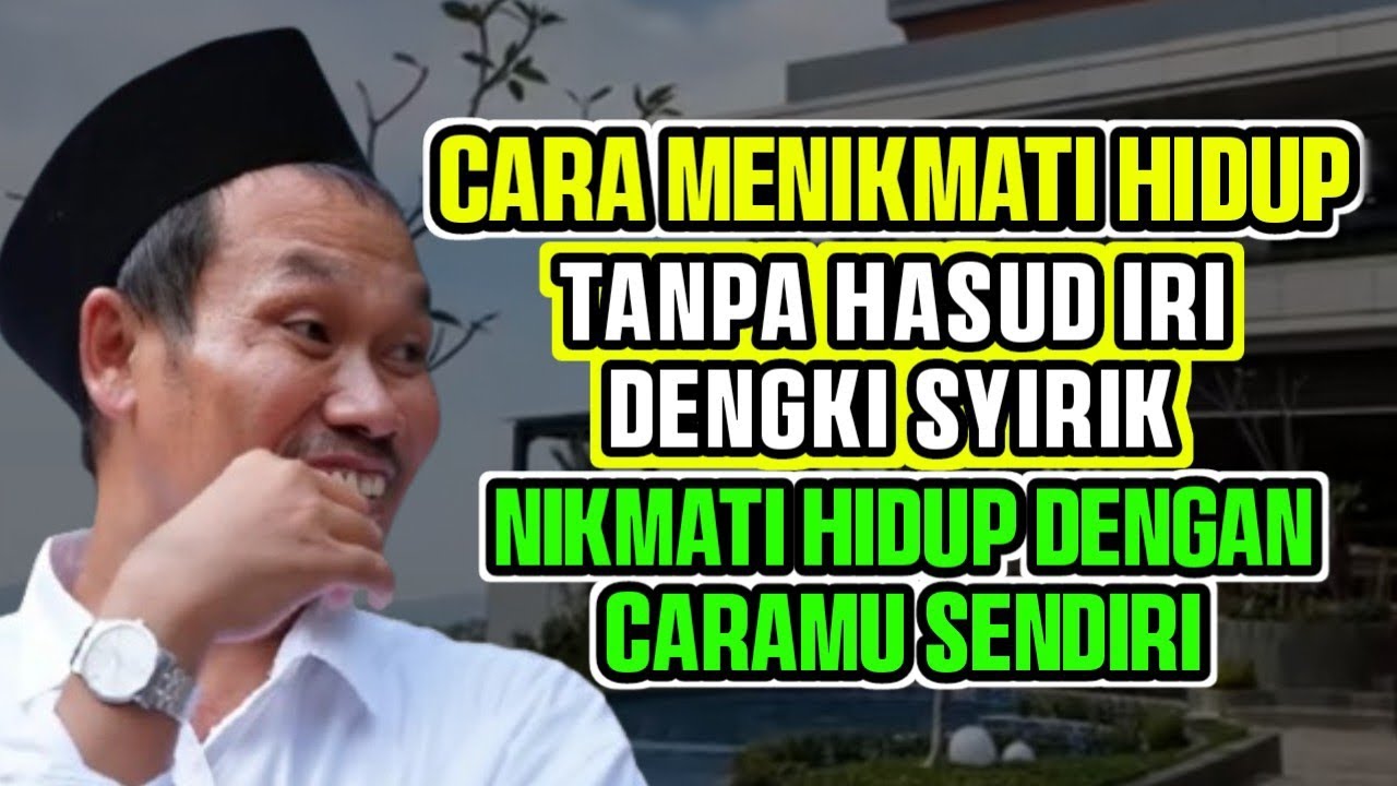 Pengajian gus baha || CARA MENIKMATI HIDUP TANPA IRI DAN DENGKI #gusbaha #gusbahaterbaru