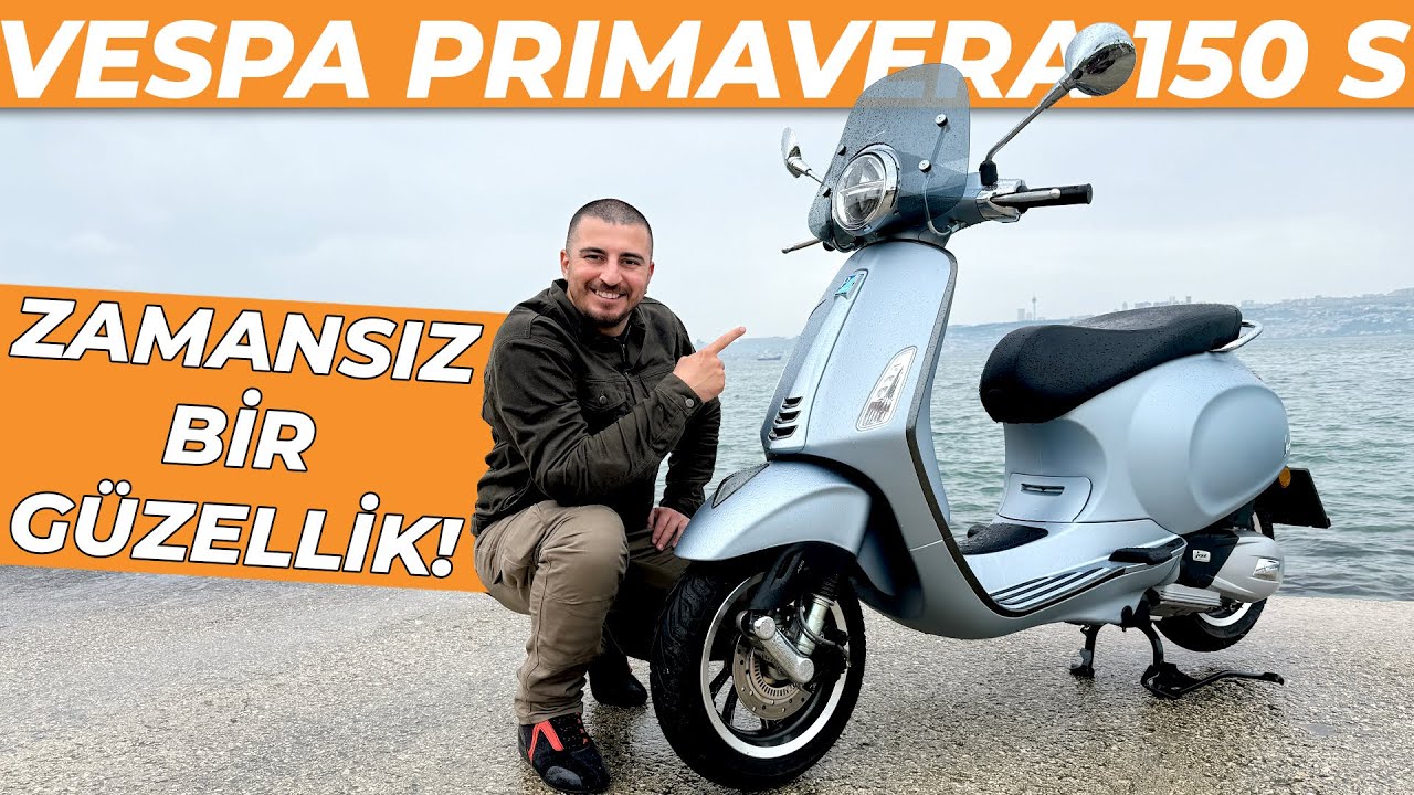 En Ucuz Vespa! Vespa Primavera 150 S İnceleme