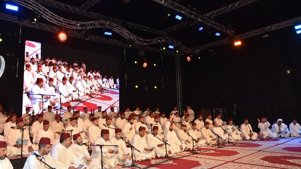 سهرة الشباب الكبرى كاملة بملتقى دار الضمانة الدولي للذكر والسماع بوزان الدورة 5.