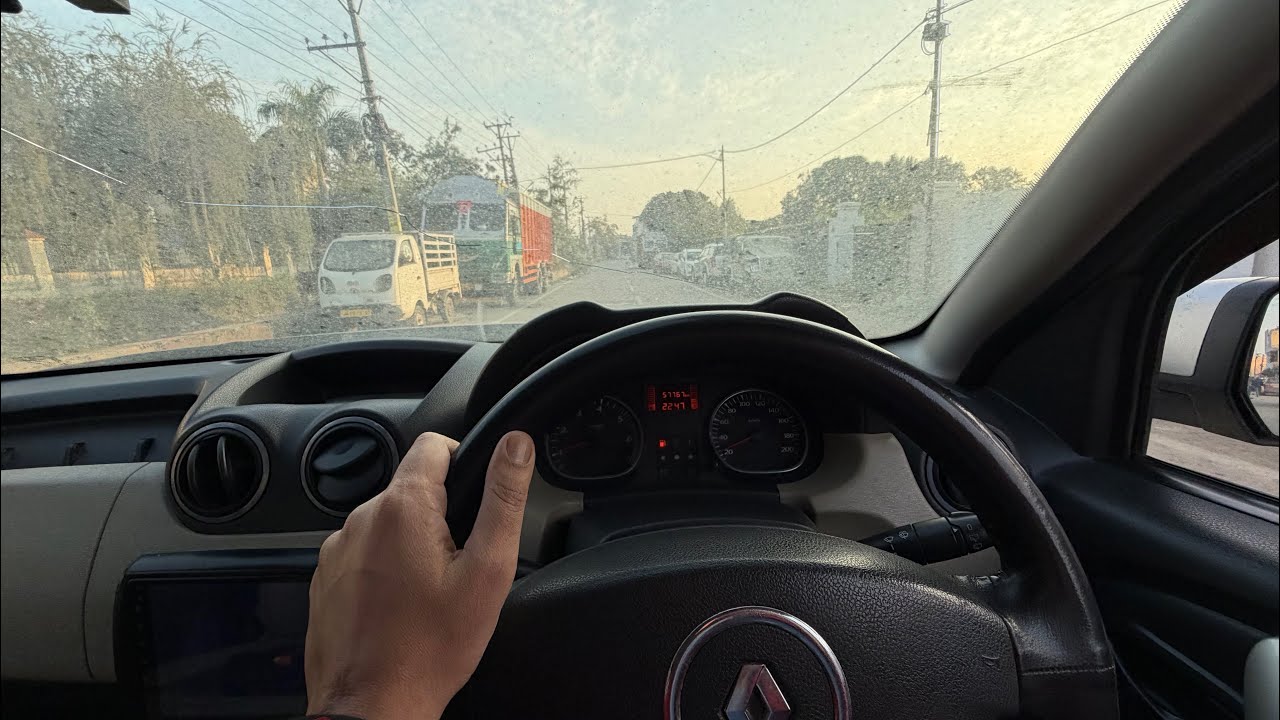Duster mad machine is sucking my blood ,go away#hustle  #dailyvlog #renault #duster #automobile #fun
