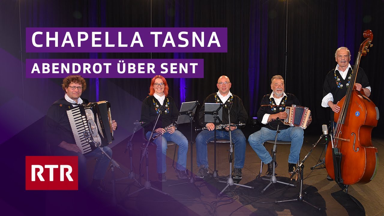 Chapella Tasna I Abendrot über Sent I Registraziuns Zernez 2023 I RTR Musica