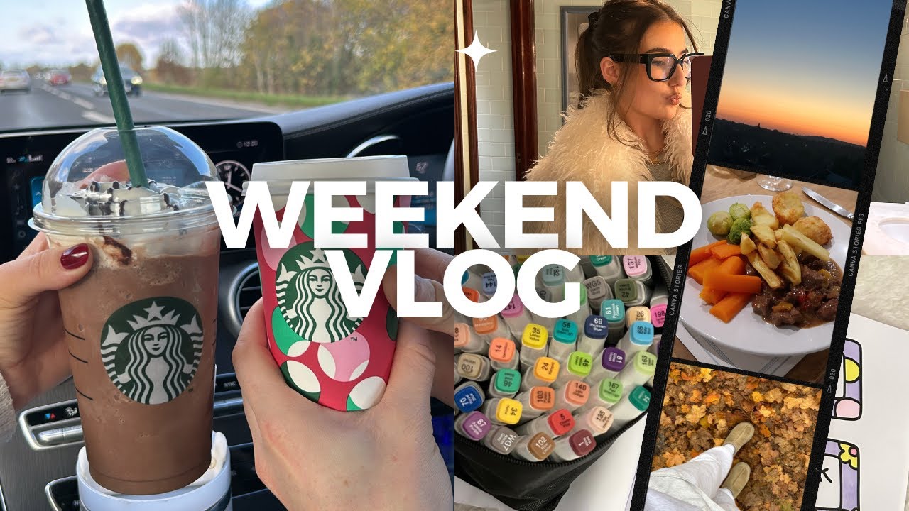 WEEKEND TRAVEL VLOG | Cosy norfolk family weekend🧶🫶🏼🖍️