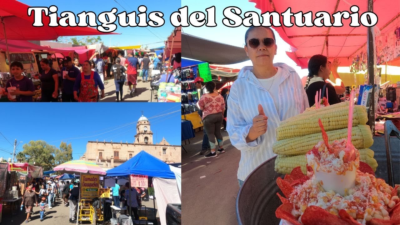 Tianguis del Santuario de 1.070Km. de largo!!! Las Danzas ya empiezan!!!
