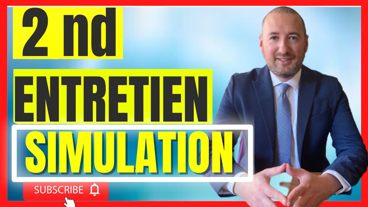 ENTRETIEN D'EMBAUCHE: LE SECOND ENTRETIEN (simulation et conseils) - Régis the Recruiter✅