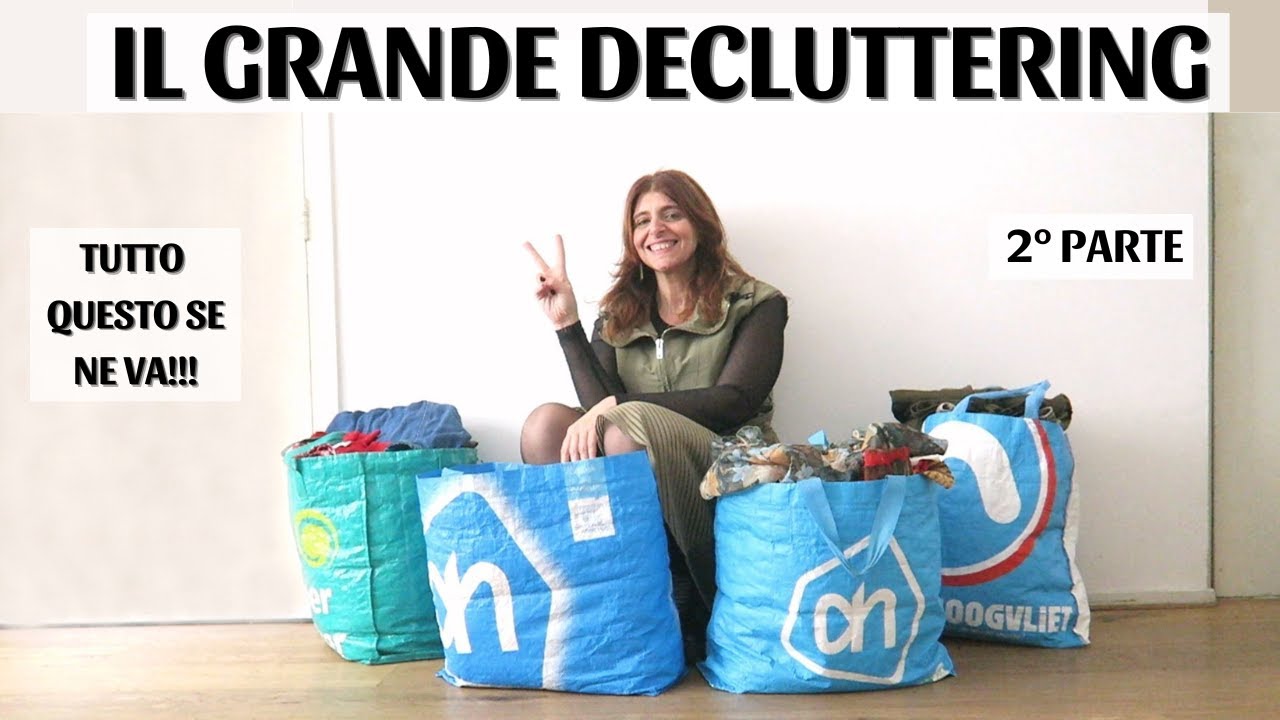 DECLUTTERING estremo del mio armadio - Mi libero di 100 capi!!! 2a parte