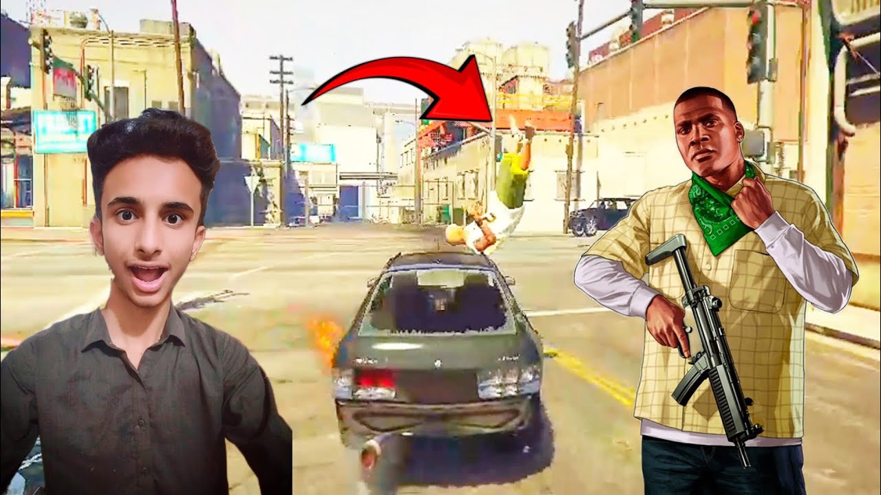 Los Santos All Npc Attack In Franklin In GTA 5 